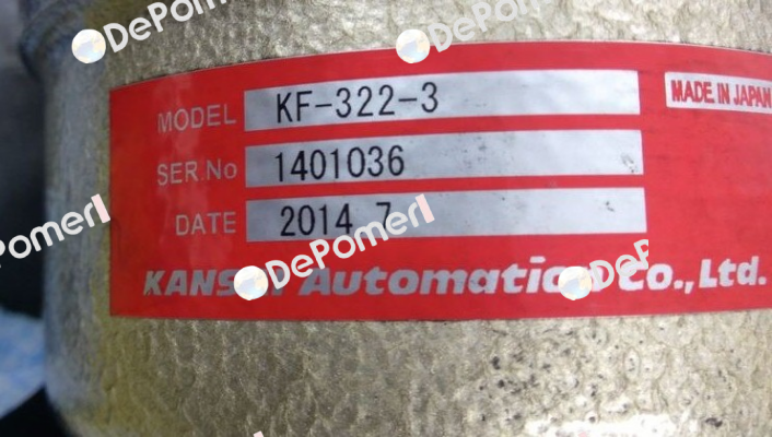 KF-322-3  KANSAI Automation Co., Ltd.