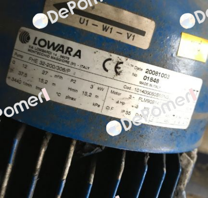 FHE 32-200/306/P  Lowara