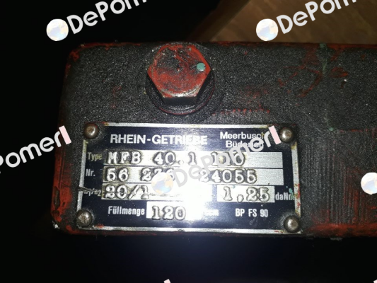40.1MB-VR20*14  Rhein-Getriebe