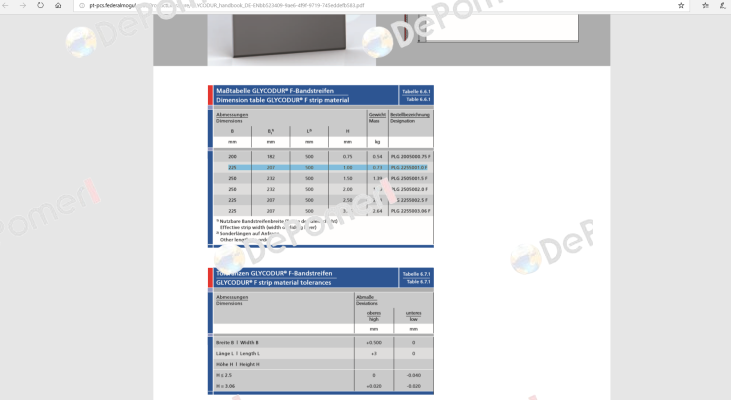PLG2505001.0F  Glycodur