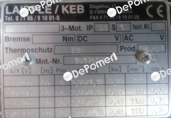 M80AC  LAIPPLE KEB