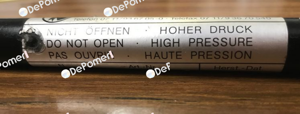 1 530 05 Hahn Gasfedern