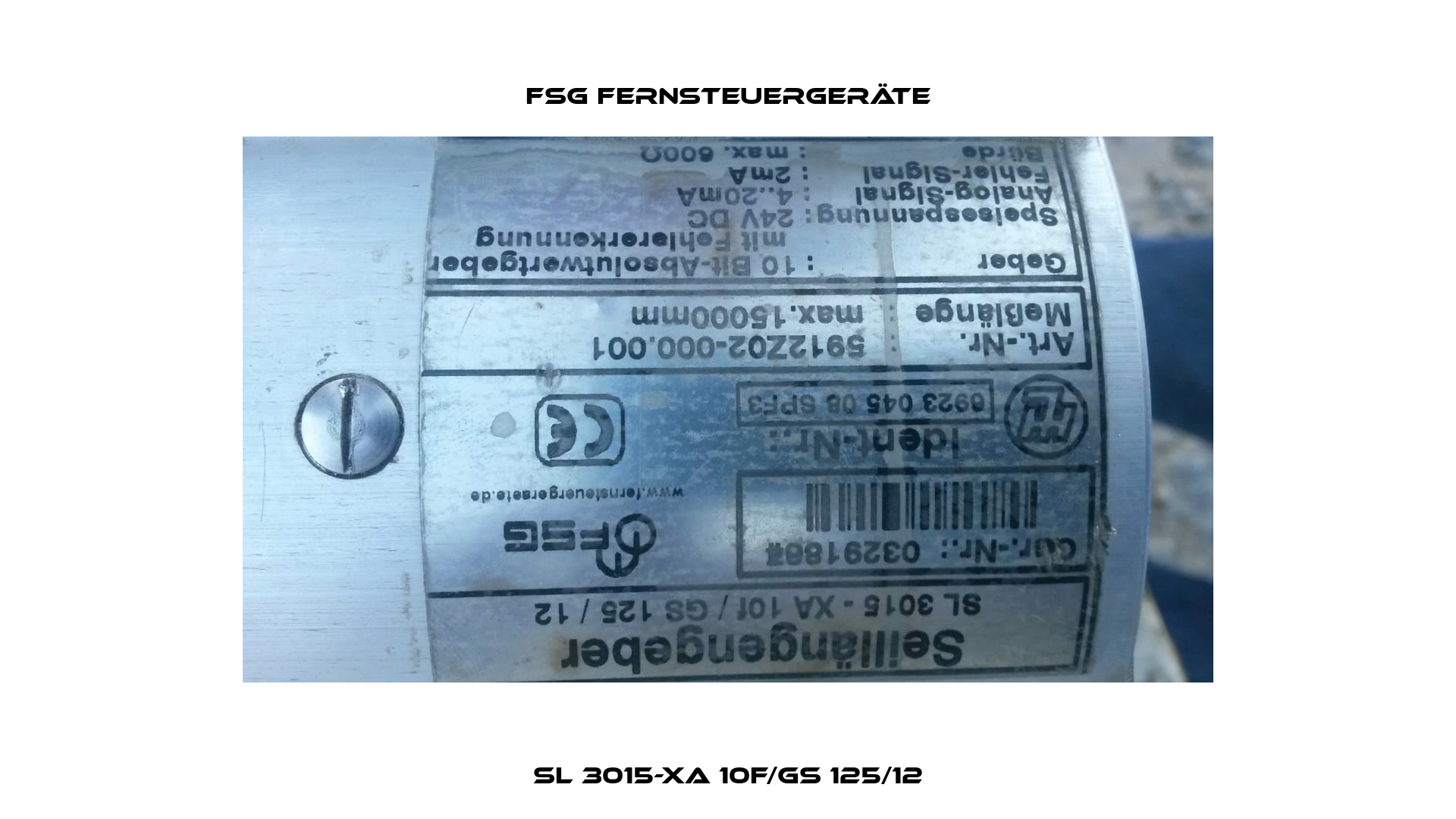SL 3015-XA 10f/GS 125/12 FSG Fernsteuergeräte