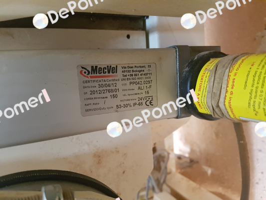 PP042.0297-Hubzylinder ALI1F Mecvel