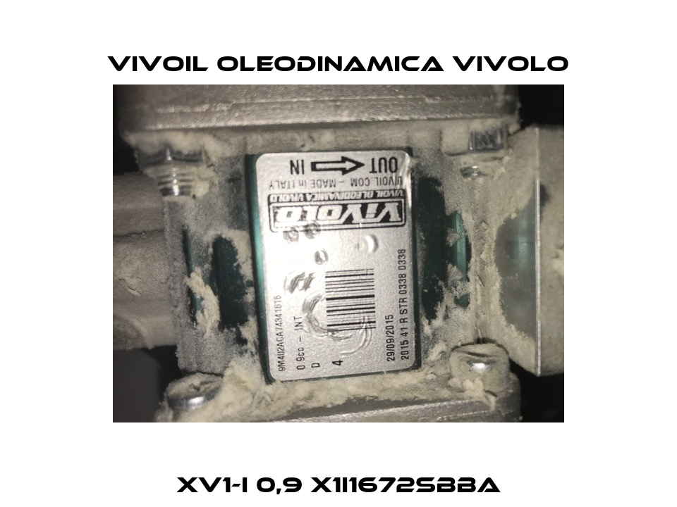 XV1-I 0,9 X1I1672SBBA Vivoil Oleodinamica Vivolo
