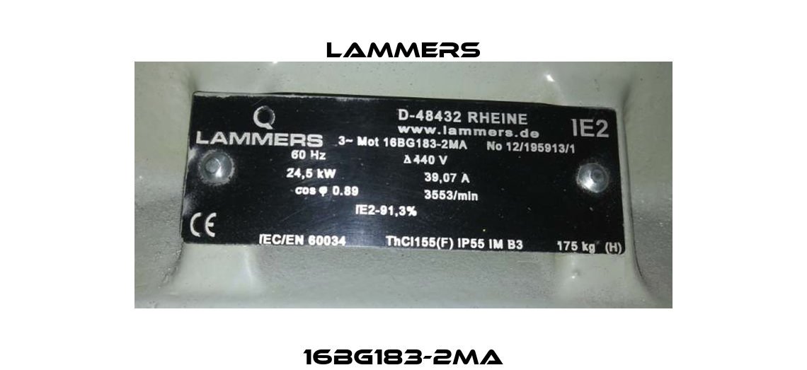 16BG183-2MA Lammers