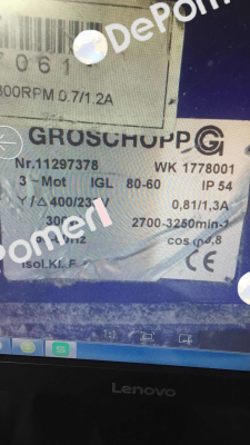 11297378 WK1778001    OEM Groschopp