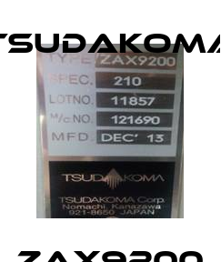 ZAX9200 Tsudakoma
