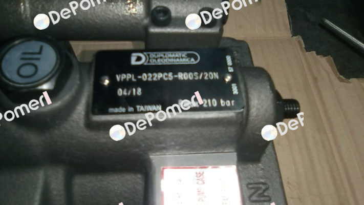 P/N: DLP 81022133037, Type: VPPL-022 PC5-R00S/20N Duplomatic