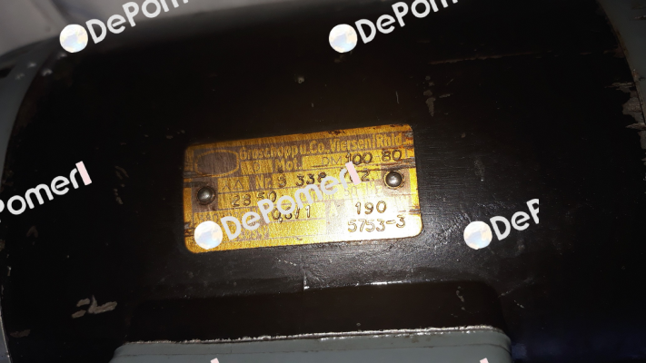 DM100-80 obsolete Groschopp