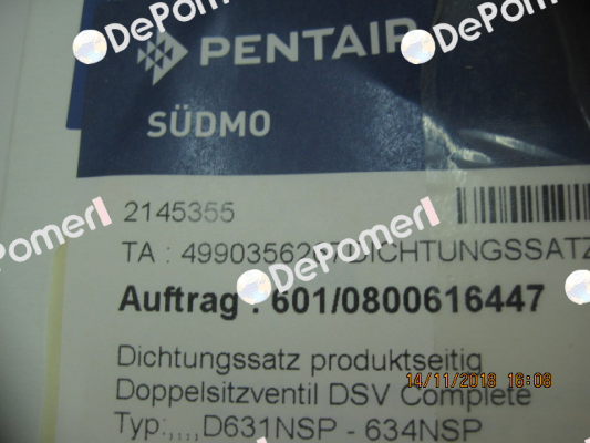 2145355 , type D631NSP - 634NSP Südmo
