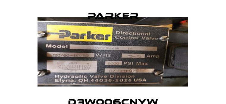 D3W006CNYW Parker