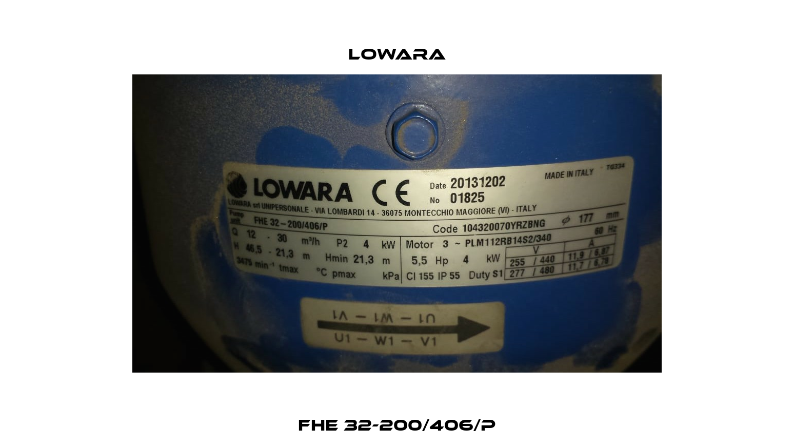 FHE 32-200/406/P Lowara