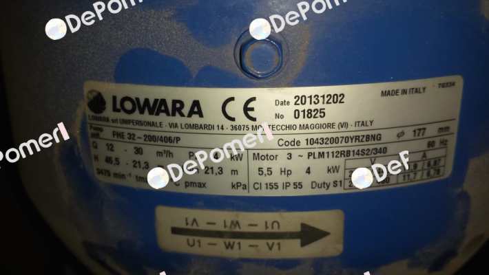 FHE 32-200/406/P Lowara