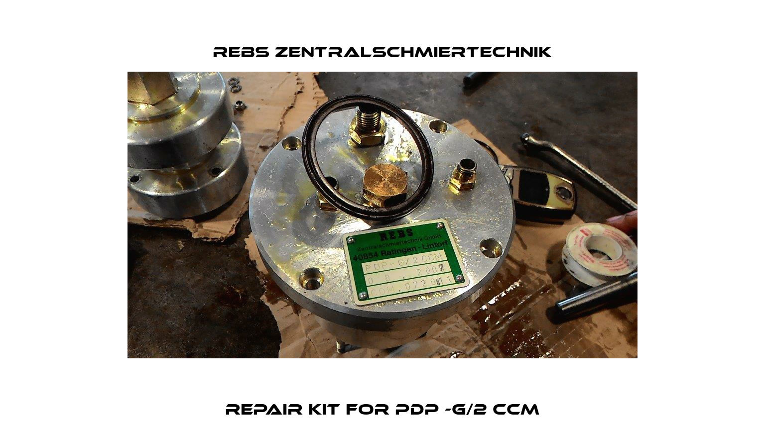 Repair kit for PDP -G/2 CCM Rebs Zentralschmiertechnik