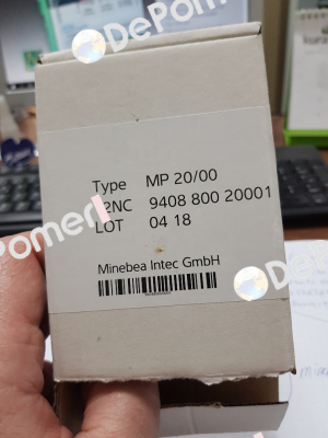 Type: MP 20/00 Minebea