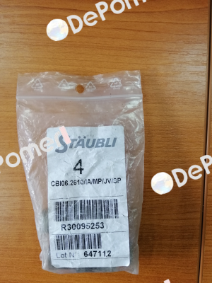 N00467506 / SP - CBI06.2610/IA/MP/JV Multi-Contact (Stäubli)
