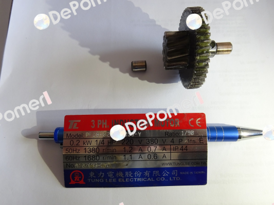 Helical gear for PF18-0200-90S3-y TUNG LEE