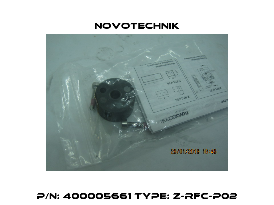 P/N: 400005661 Type: Z-RFC-P02 Novotechnik