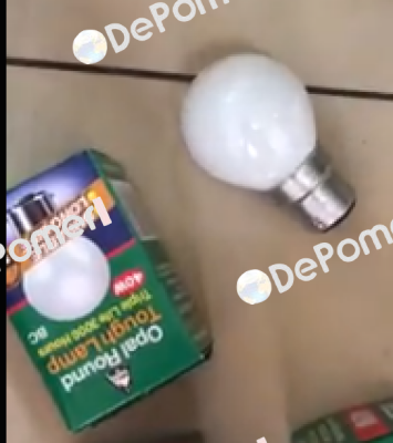 40G450  Tungsten Filament F, Globe - 40W - 45mm Verivide