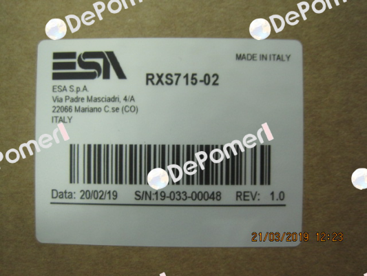 RXS715-02 Esa