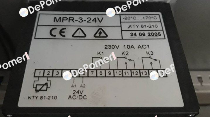 MPR-3 24VUC Welba