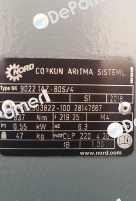 Type: SK 9022 1AZ-80S/4 Nord