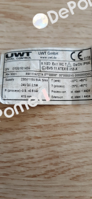 S/N: 0100161459 Uwt