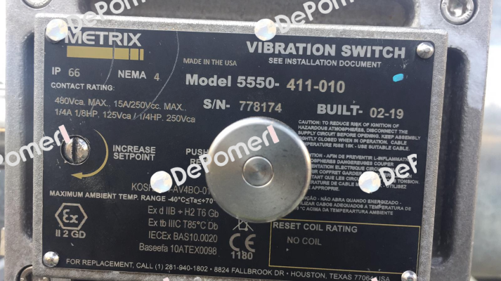 Modell 5550-411-010 Metrix