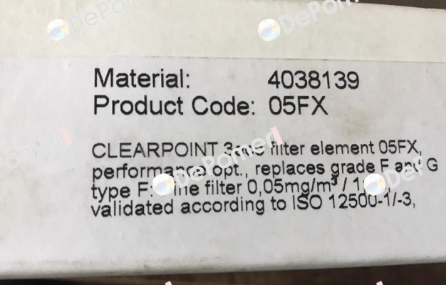 P/N: 4038139, Type: 05FX Beko