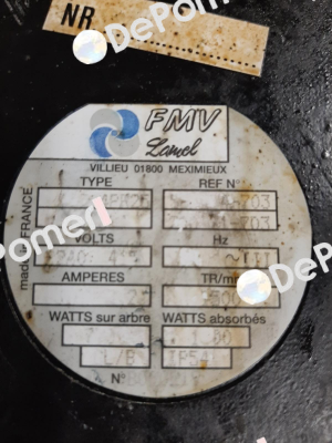 Type 4PR25 obsolete / alternative TX090P04 FMV-Lamel (now Ziehl Abegg)