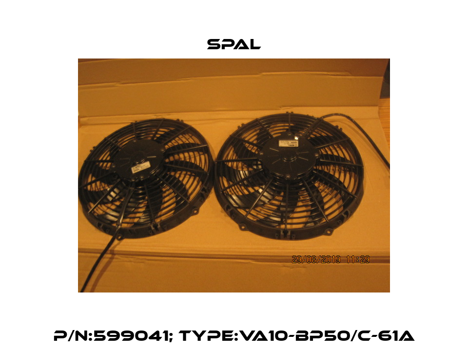 P/N:599041; Type:VA10-BP50/C-61A SPAL