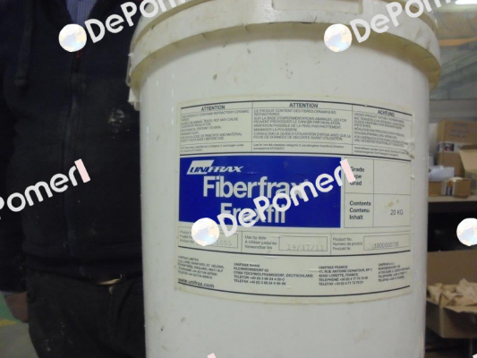 FIBERFRAX PUMPABLE 140 (1 tube =20 kg.) Unifrax