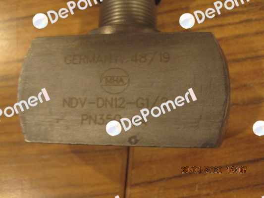 NDV-DN12-G1/2-4A Mha Zentgraf