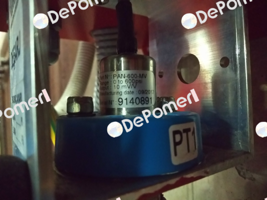 P/N: PAN-600-MV  S/N:9140891 OEM / OEM code transducer 0psi 600psi 24" leads TornaTech