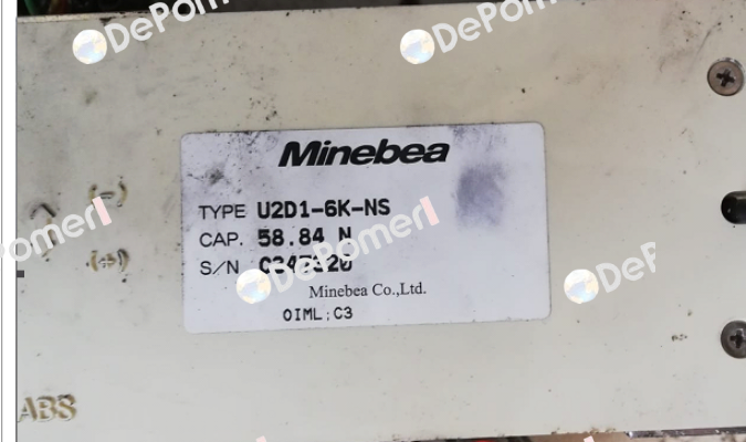 U2D1-6K-NS S/N:C347320 Minebea