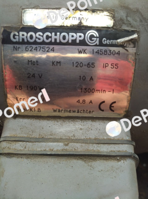 WK 1458304, Nr. 6247524 oem Groschopp