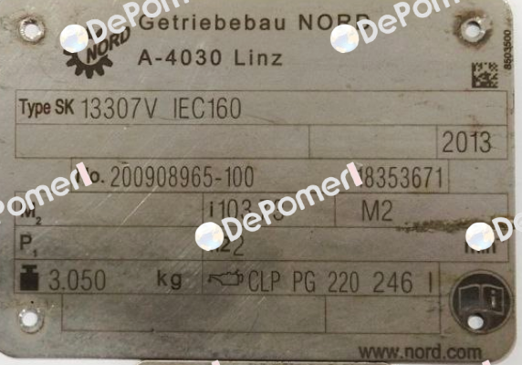 13307 VIEC 160 Nord