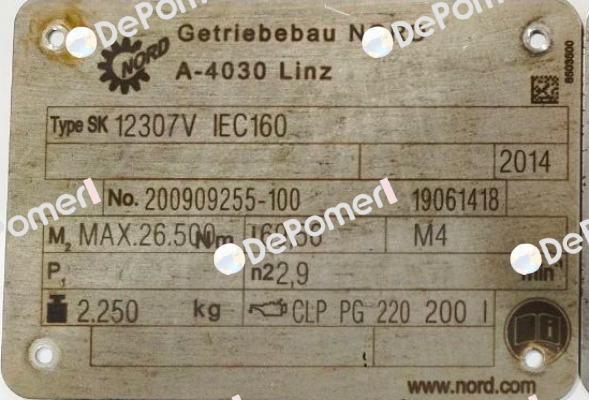 12307 VIEC 160 Nord
