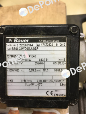 BS04-31V/D04LA4/SP Bauer