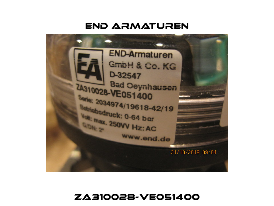 ZA310028-VE051400 End Armaturen