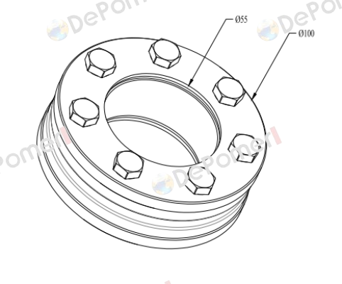 RFN4061 55X100 Ringfeder