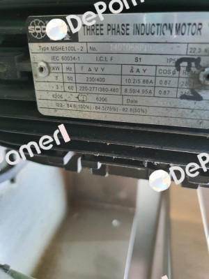 Typ MSHE10L-2 - 230/400V Sodeca