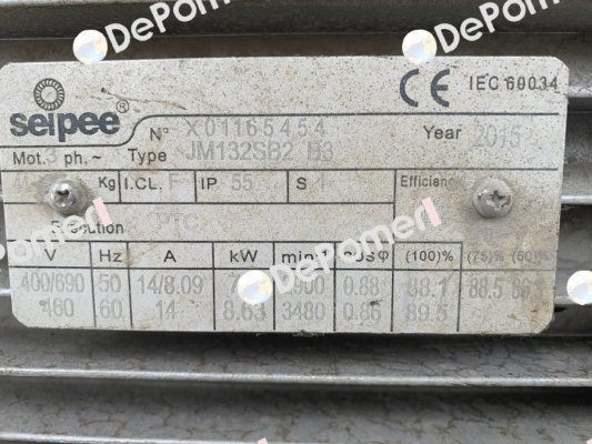 JM132SB2 B3 ALTERNATIVE HB3 132SB 2 400-50 B3 SEIPEE