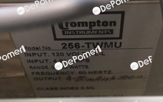 256-TWMU(W) CROMPTON INSTRUMENTS (TE Connectivity)