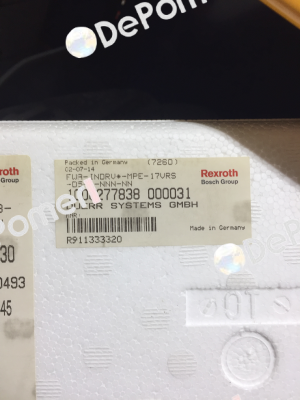 R911333320 Rexroth