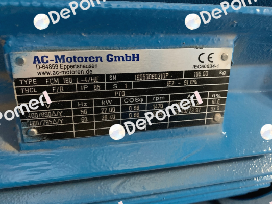FCM 180 L-4/HE AC Motoren