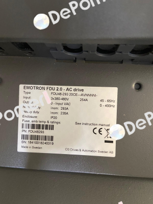 FDU48-293-20, 160kW , EM0105 Emotron