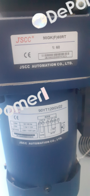 90GK (F) 60RT 1 :60 JSCC AUTOMATION CO., LTD.