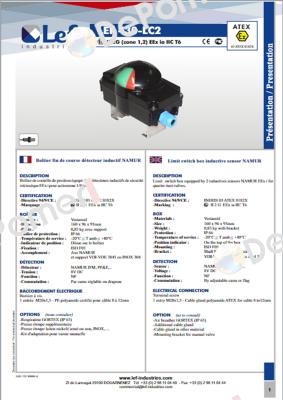 LEF 430-LC2/GR. (2xNS5002) 1PE 2G Lef Industries